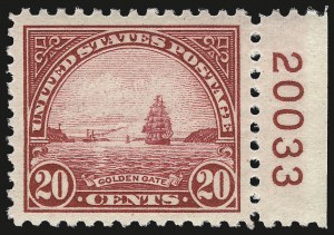 Sale 975, Lot 1981, 1922-29 Issues (Scott 551-573)