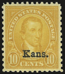 Sale Number 975, Lot Number 2054, Kans.-Nebr. Overprints (Scott 659-678)