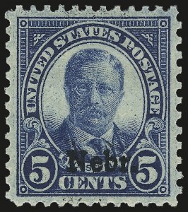 Sale 975, Lot 2060, Kans.-Nebr. Overprints (Scott 659-678)