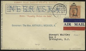 Sale 975, Lot 2065, Kans.-Nebr. Overprints on Cover (Scott 659-678)