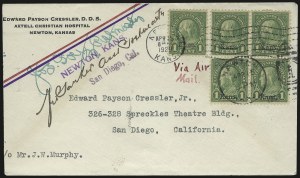 Sale 975, Lot 2067, Kans.-Nebr. Overprints on Cover (Scott 659-678)