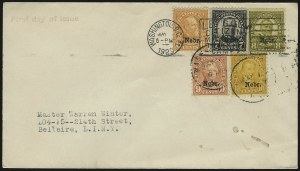 Sale 975, Lot 2072, Kans.-Nebr. Overprints on Cover (Scott 659-678)