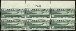 Sale 975, Lot 2127, Air Post Graf Zeppelin Issue (Scott C13-C15)