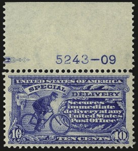 Sale 975, Lot 2151, Special Delivery, Registration (E, F)