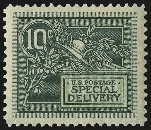 Sale 975, Lot 2155, Special Delivery, Registration (E, F)