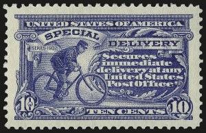 Sale 975, Lot 2157, Special Delivery, Registration (E, F)