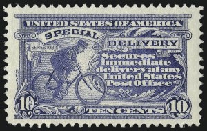 Sale 975, Lot 2160, Special Delivery, Registration (E, F)