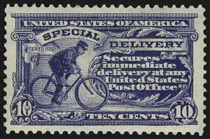 Sale 975, Lot 2161, Special Delivery, Registration (E, F)