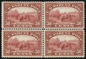 Sale 975, Lot 2274, Postal Note, Parcel Post (PN, Q, JQ, QE)