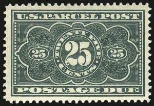 Sale 975, Lot 2276, Postal Note, Parcel Post (PN, Q, JQ, QE)