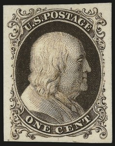 Sale 976, Lot 1009, Essays, Proofs and Specimens