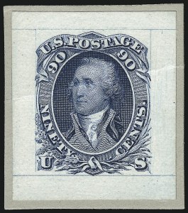 Sale 976, Lot 1010, Essays, Proofs and Specimens