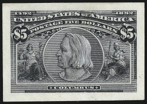 Sale 976, Lot 1028, Essays, Proofs and Specimens