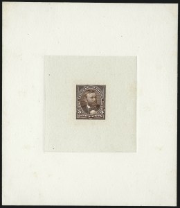 Sale 976, Lot 1030, Essays, Proofs and Specimens