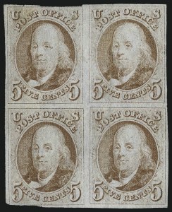 Sale 976, Lot 1049, 1847 Issue (Scott 1-2)