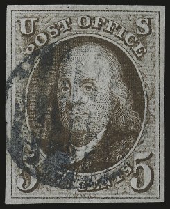 Sale Number 976, Lot Number 1058, 1847 Issue (Scott 1-2)