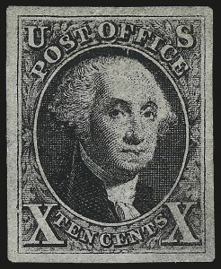 Sale 976, Lot 1075, 1847 Issue (Scott 1-2)