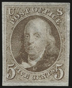 Sale 976, Lot 1082, 1875 Reproduction of 1847 Issue (Scott 3-4)