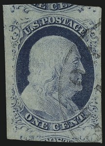 Sale 976, Lot 1111, 1c-3c 1851-56 Issue (Scott 5-11)