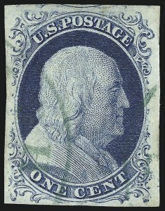 Sale 976, Lot 1116, 1c-3c 1851-56 Issue (Scott 5-11)