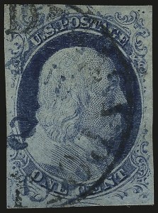 Sale 976, Lot 1119, 1c-3c 1851-56 Issue (Scott 5-11)