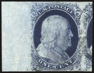 Sale 976, Lot 1127, 1c-3c 1851-56 Issue (Scott 5-11)