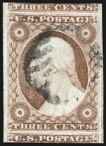 Sale Number 976, Lot Number 1149, 1c-3c 1851-56 Issue (Scott 5-11)