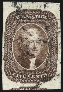 Sale 976, Lot 1158, 5c-12c 1851-56 Issue (Scott 12-17)
