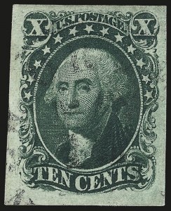 Sale 976, Lot 1167, 5c-12c 1851-56 Issue (Scott 12-17)