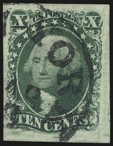 Sale 976, Lot 1169, 5c-12c 1851-56 Issue (Scott 12-17)