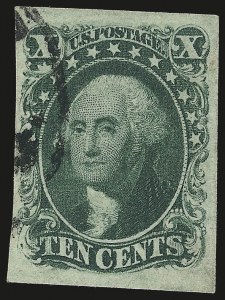 Sale 976, Lot 1170, 5c-12c 1851-56 Issue (Scott 12-17)
