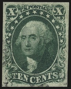 Sale 976, Lot 1171, 5c-12c 1851-56 Issue (Scott 12-17)