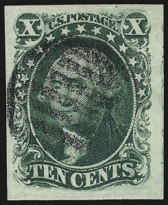 Sale 976, Lot 1175, 5c-12c 1851-56 Issue (Scott 12-17)