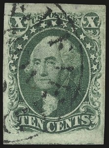 Sale 976, Lot 1176, 5c-12c 1851-56 Issue (Scott 12-17)