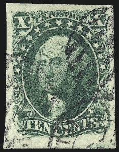 Sale 976, Lot 1184, 5c-12c 1851-56 Issue (Scott 12-17)