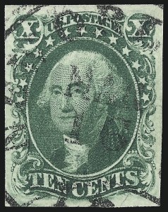 Sale 976, Lot 1185, 5c-12c 1851-56 Issue (Scott 12-17)
