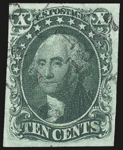 Sale 976, Lot 1187, 5c-12c 1851-56 Issue (Scott 12-17)