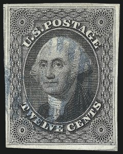 Sale 976, Lot 1193, 5c-12c 1851-56 Issue (Scott 12-17)