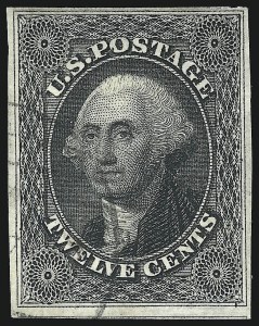 Sale 976, Lot 1194, 5c-12c 1851-56 Issue (Scott 12-17)