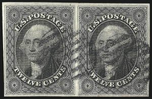 Sale 976, Lot 1195, 5c-12c 1851-56 Issue (Scott 12-17)