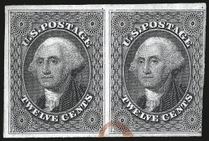 Sale 976, Lot 1196, 5c-12c 1851-56 Issue (Scott 12-17)