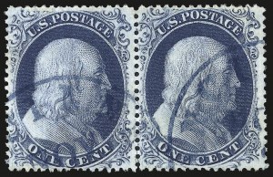 Sale 976, Lot 1202, 1c-3c 1857-60 Issue (Scott 18-26A)