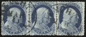 Sale 976, Lot 1206, 1c-3c 1857-60 Issue (Scott 18-26A)