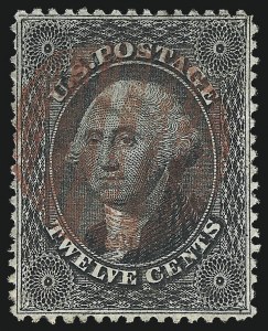 Sale 976, Lot 1260, 10c-90c 1857-60 Issue (Scott 31-39)