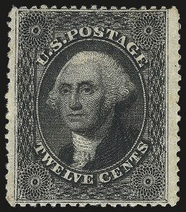 Sale 976, Lot 1263, 10c-90c 1857-60 Issue (Scott 31-39)