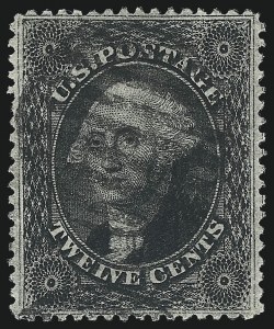 Sale 976, Lot 1264, 10c-90c 1857-60 Issue (Scott 31-39)