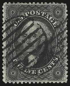 Sale 976, Lot 1265, 10c-90c 1857-60 Issue (Scott 31-39)
