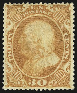 Sale 976, Lot 1268, 10c-90c 1857-60 Issue (Scott 31-39)