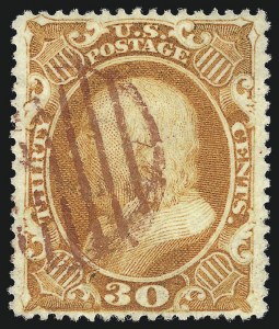 Sale 976, Lot 1270, 10c-90c 1857-60 Issue (Scott 31-39)