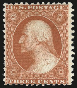 Sale 976, Lot 1283, 1875 Reprint of 1857-60 Issue (Scott 40-47)